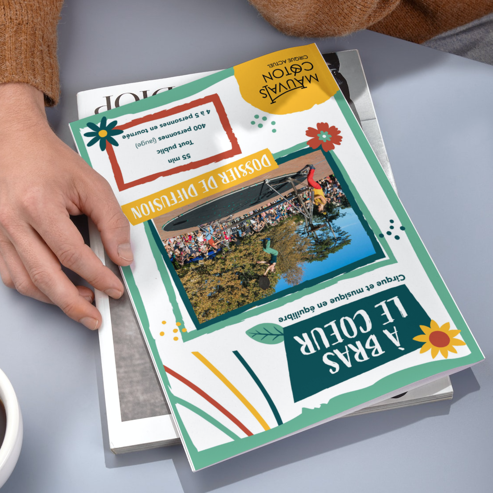 Dossier de présentation, Cie Mauvais Coton / “À bras le coeur”